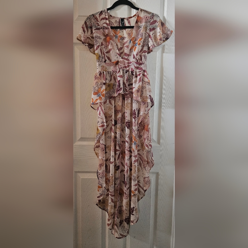 Windsor Nearly Sheer High-Low Blouse - Picture 2 of 6